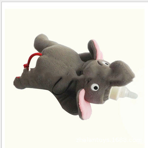 Animal Model Plush Baby Milk Bottle