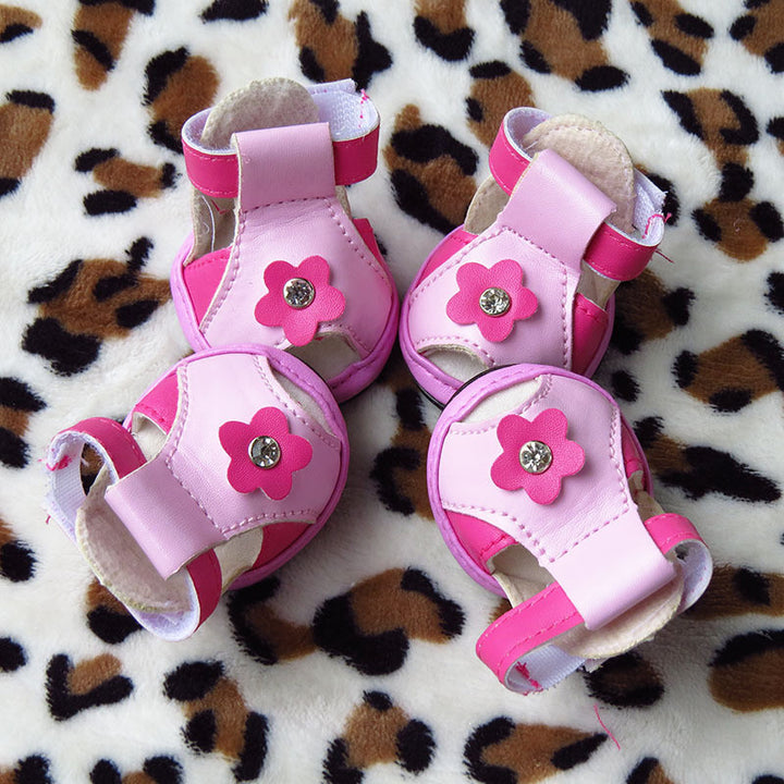 Non-slip Pet Sandals Cute Summer Puppy Shoes