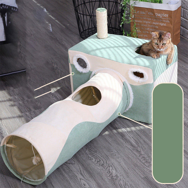 Cat Cave Cat Litter Four Seasons Universal Cat Tunnel Closed Cat House Cat Supplies Tent Winter Warm House