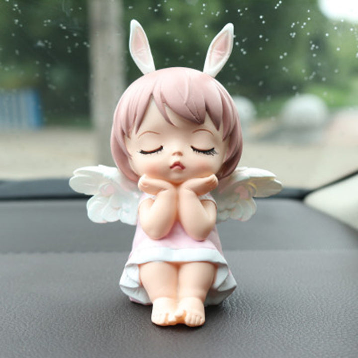 Creative Cute Doll Angel With Ornaments For Car Interior