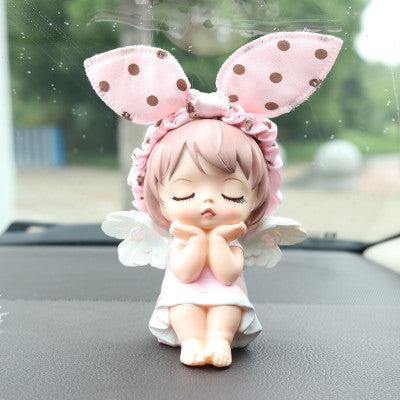 Creative Cute Doll Angel With Ornaments For Car Interior