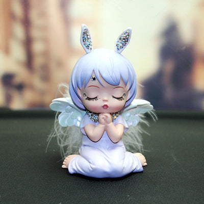 Creative Cute Doll Angel With Ornaments For Car Interior