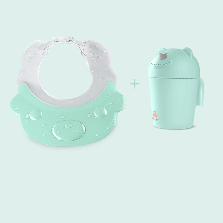 Baby Waterproof Ear Protector Shampoo Cap