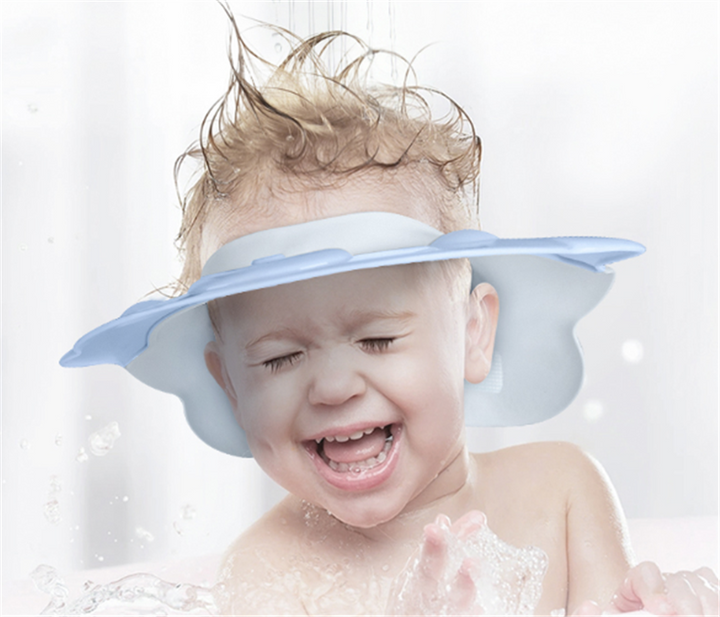 Baby Waterproof Ear Protector Shampoo Cap