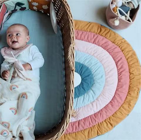 Baby Rainbow Crawling Mat