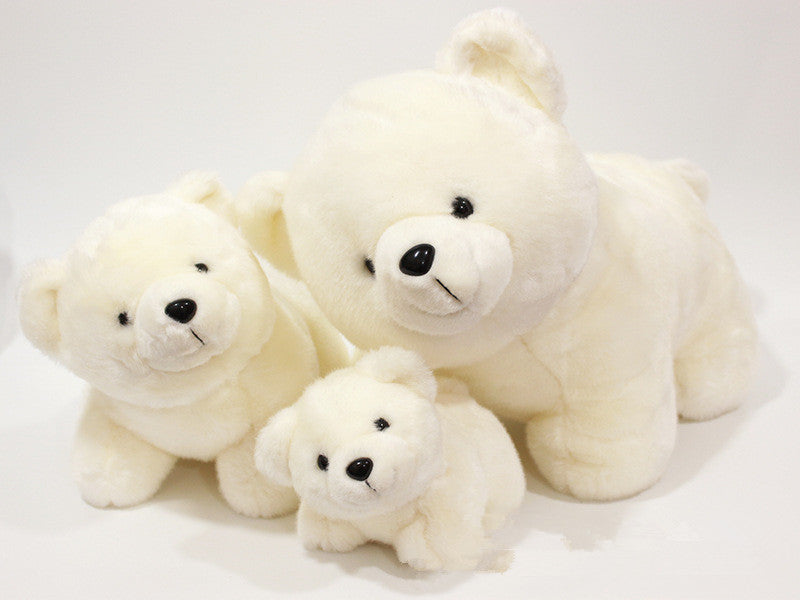 Polar Bear Plush Toy, Little White Bear Doll, Cute Panda Bear