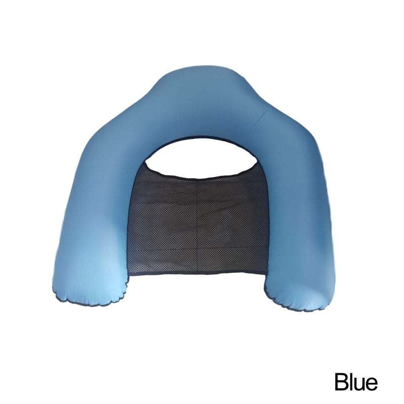 Water Hammock Floating Chair Recliner Lounger Drifting Swimming Pool Saddle Air Bed Pool Water Party Toy Relaxing Chair Mat