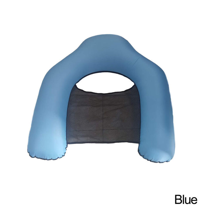 Water Hammock Floating Chair Recliner Lounger Drifting Swimming Pool Saddle Air Bed Pool Water Party Toy Relaxing Chair Mat