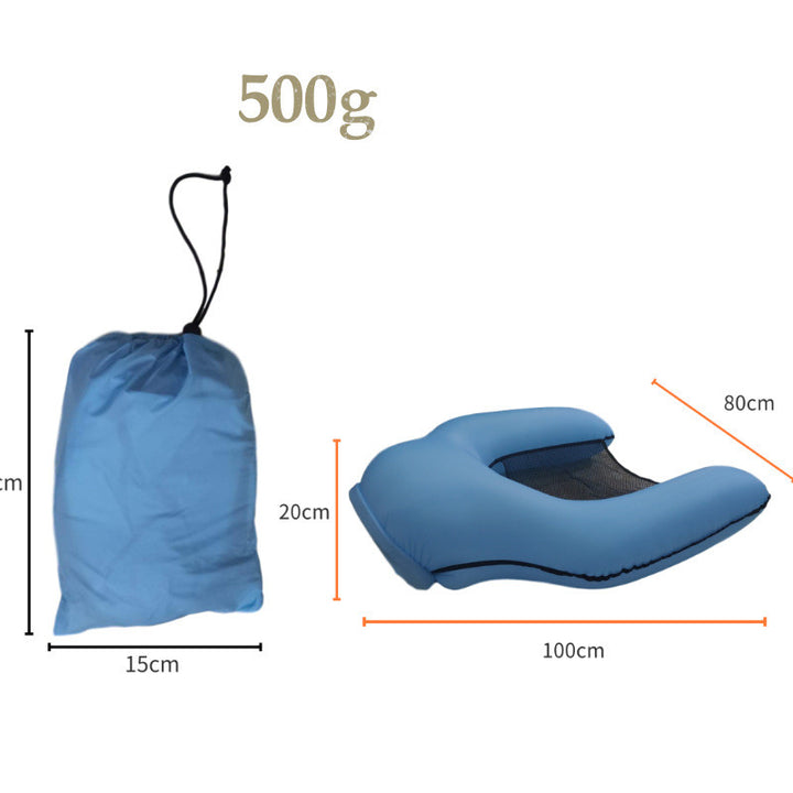 Water Hammock Floating Chair Recliner Lounger Drifting Swimming Pool Saddle Air Bed Pool Water Party Toy Relaxing Chair Mat