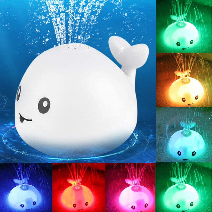 Baby Bathroom Electric Induction Whale Spray Toy