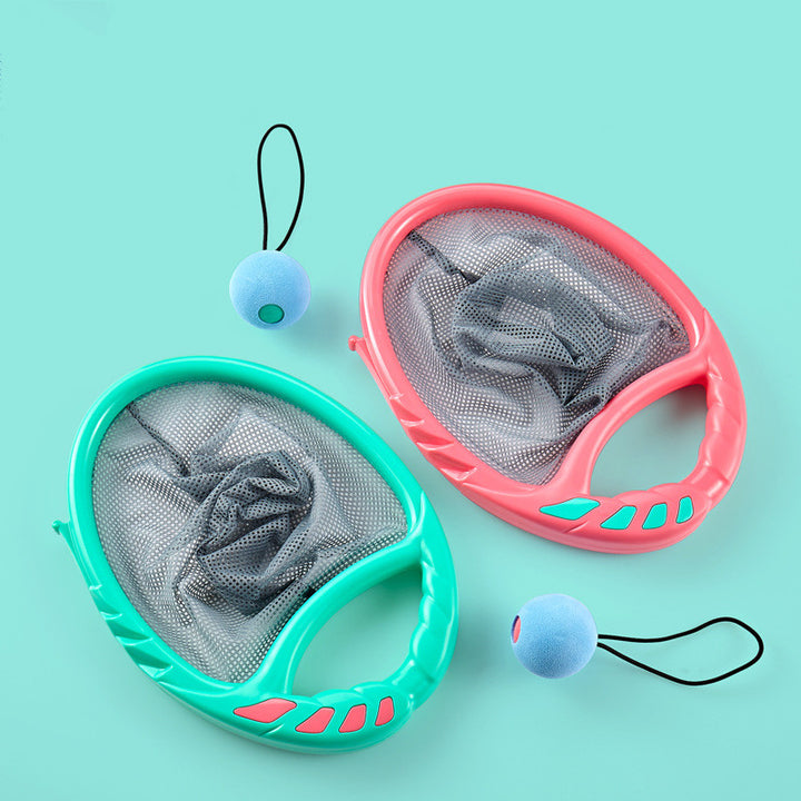 Toy Racket Beach Ball Parent-child Sports Toys Throwing and Catching Children Outdoor Toys Bouncing Rackets