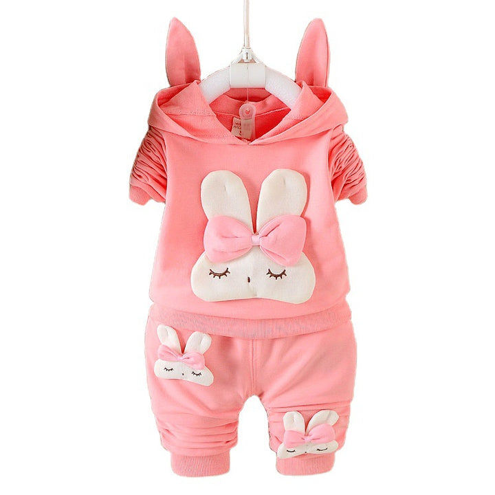 2 Piece Hoodie Sweatshirt Pants Outfit Set