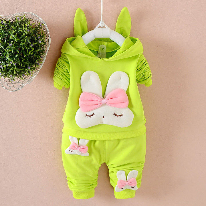 2 Piece Hoodie Sweatshirt Pants Outfit Set
