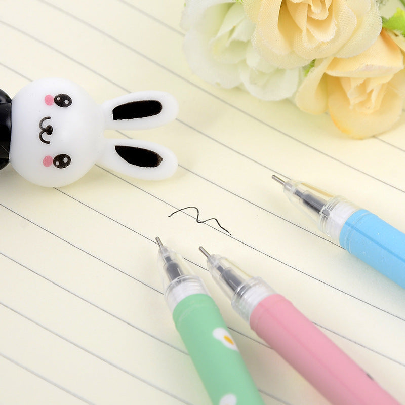 Creative Cartoon Cute Print Cute Rabbit Neutral Pen