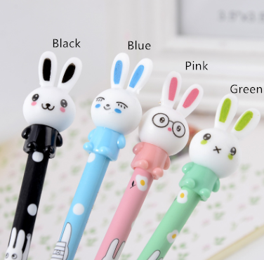 Creative Cartoon Cute Print Cute Rabbit Neutral Pen