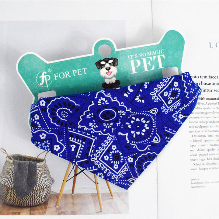 Pet Triangle Clip Bandana