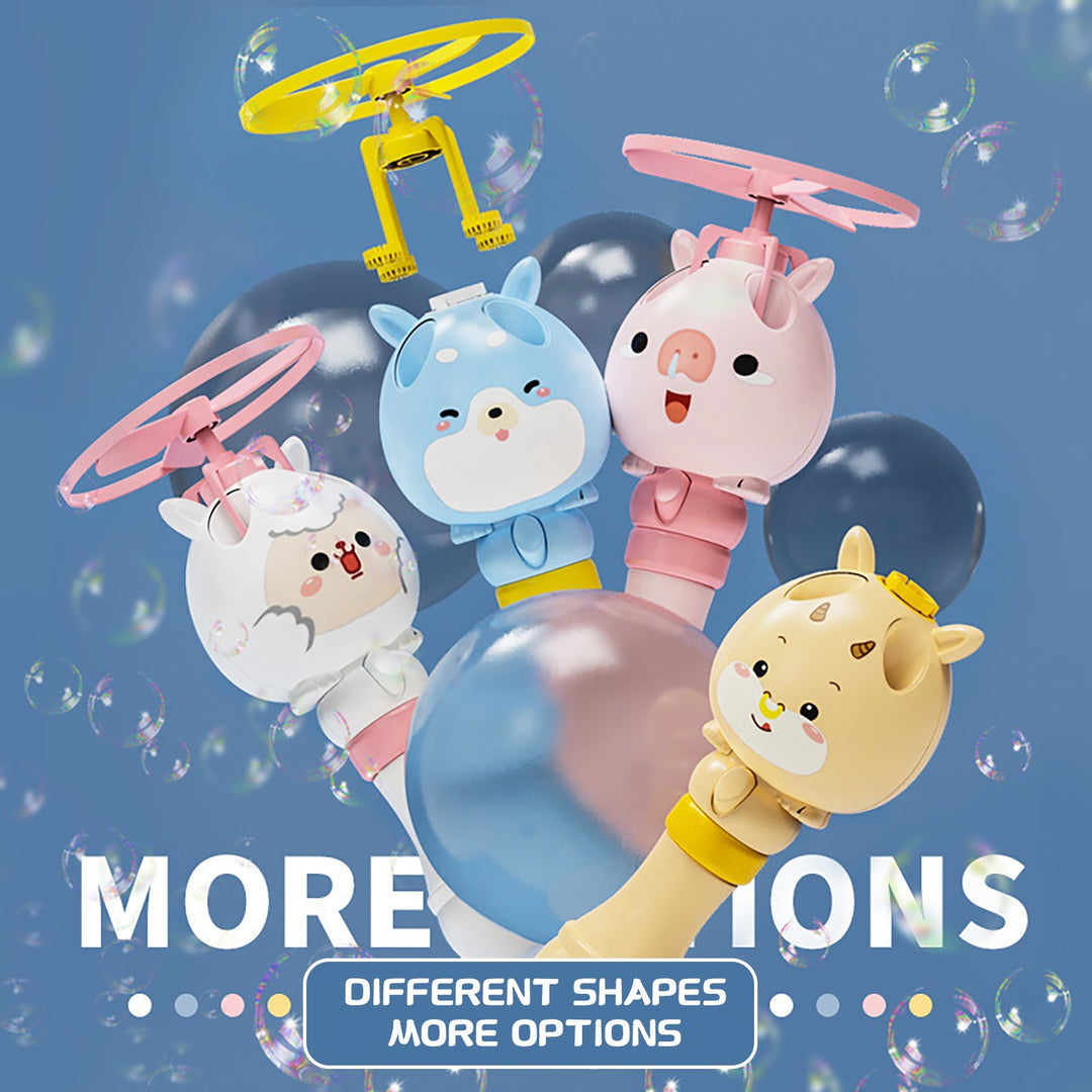 Cute Animal Rotating Flying Bubble