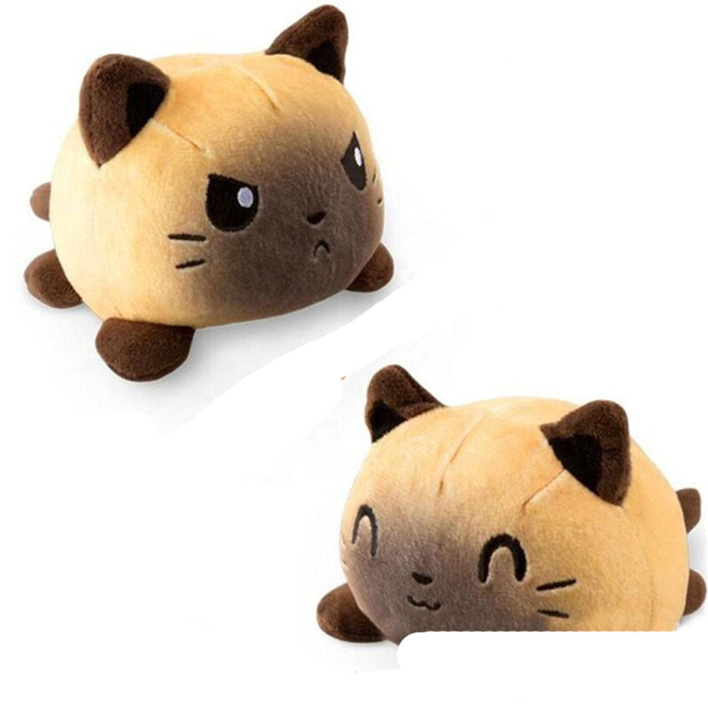 Cute Double-Sided Flip Cat Plush Toy