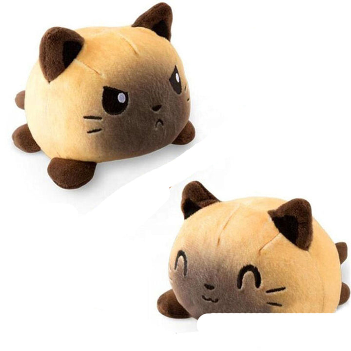 Cute Double-Sided Flip Cat Plush Toy