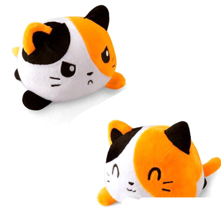 Cute Double-Sided Flip Cat Plush Toy