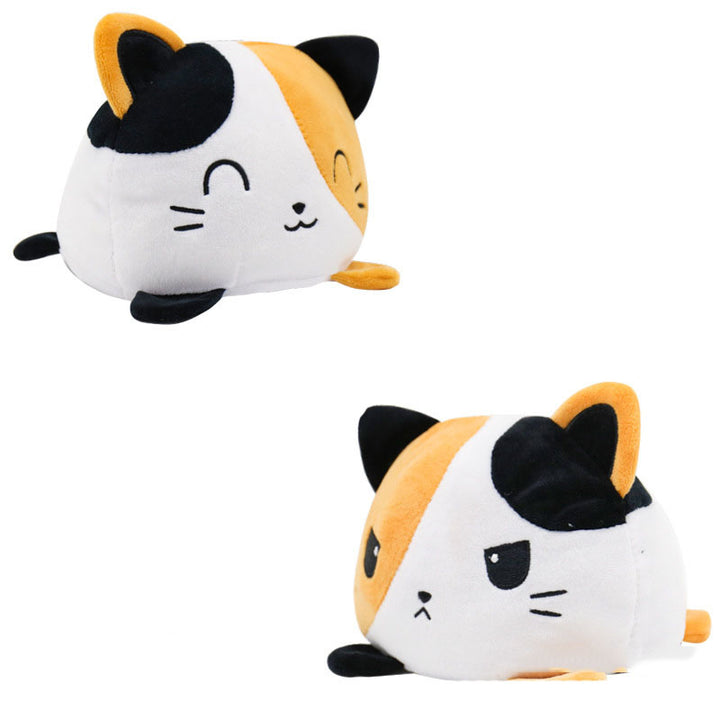 Cute Double-Sided Flip Cat Plush Toy