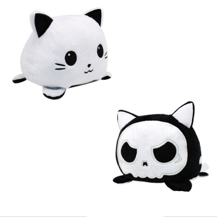 Cute Double-Sided Flip Cat Plush Toy