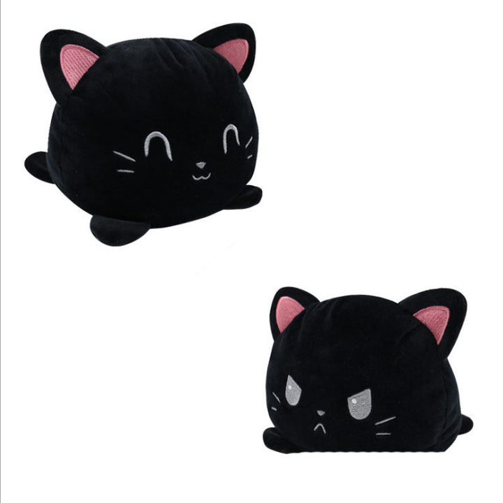Cute Double-Sided Flip Cat Plush Toy