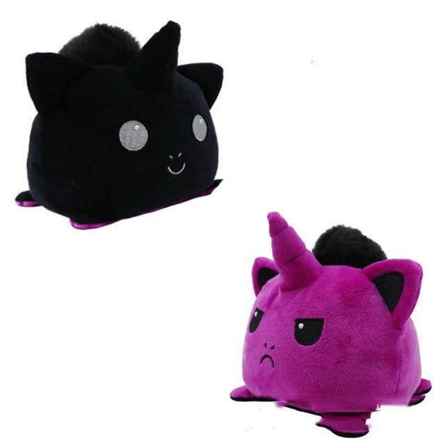 Cute Double-Sided Flip Cat Plush Toy