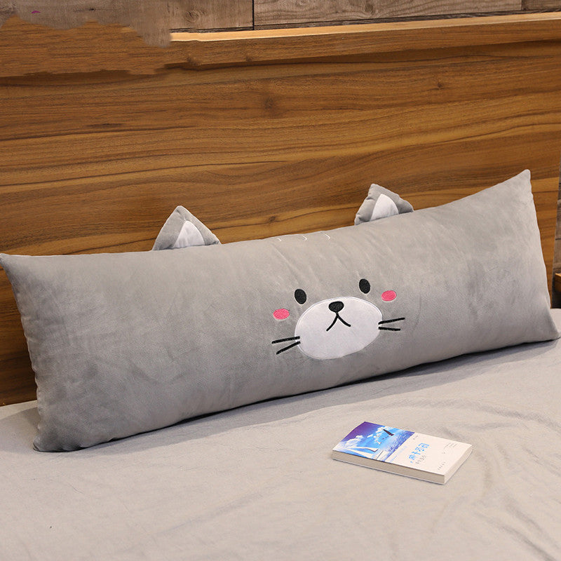 Big Cute Husky Sleeping Pillow Doll Plush Toy