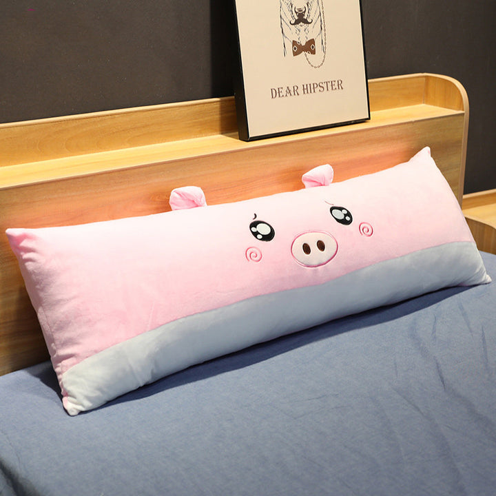 Big Cute Husky Sleeping Pillow Doll Plush Toy