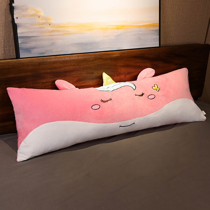 Big Cute Husky Sleeping Pillow Doll Plush Toy