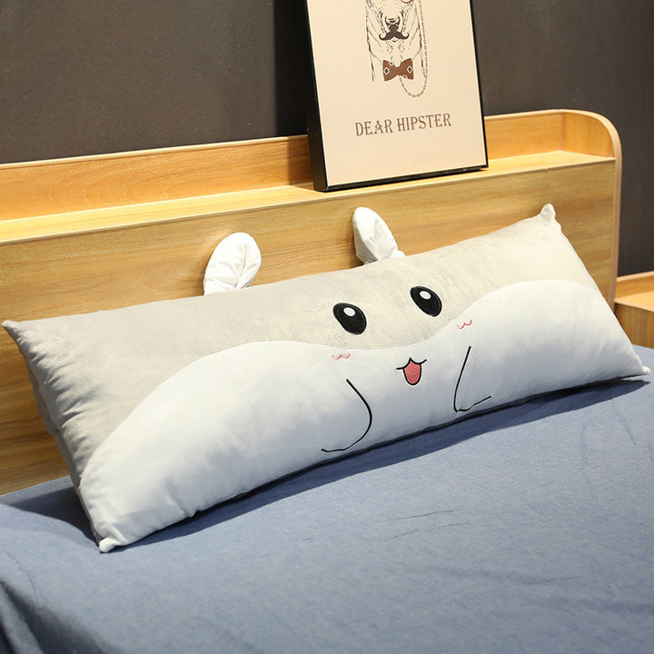 Big Cute Husky Sleeping Pillow Doll Plush Toy