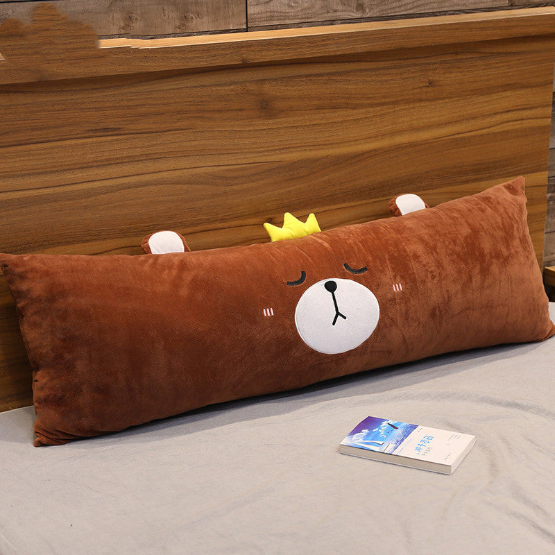 Big Cute Husky Sleeping Pillow Doll Plush Toy