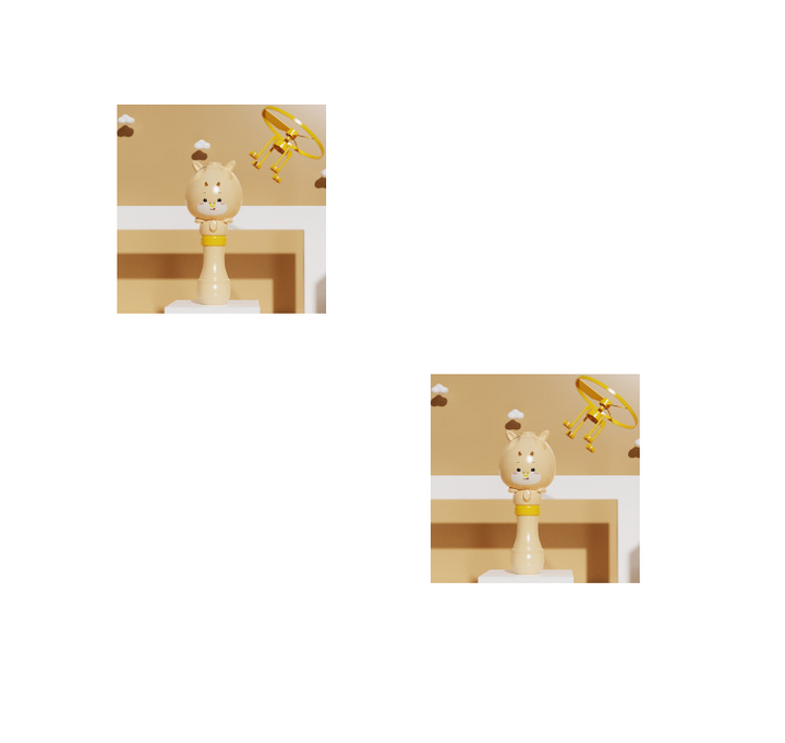 Cute Animal Rotating Flying Bubble