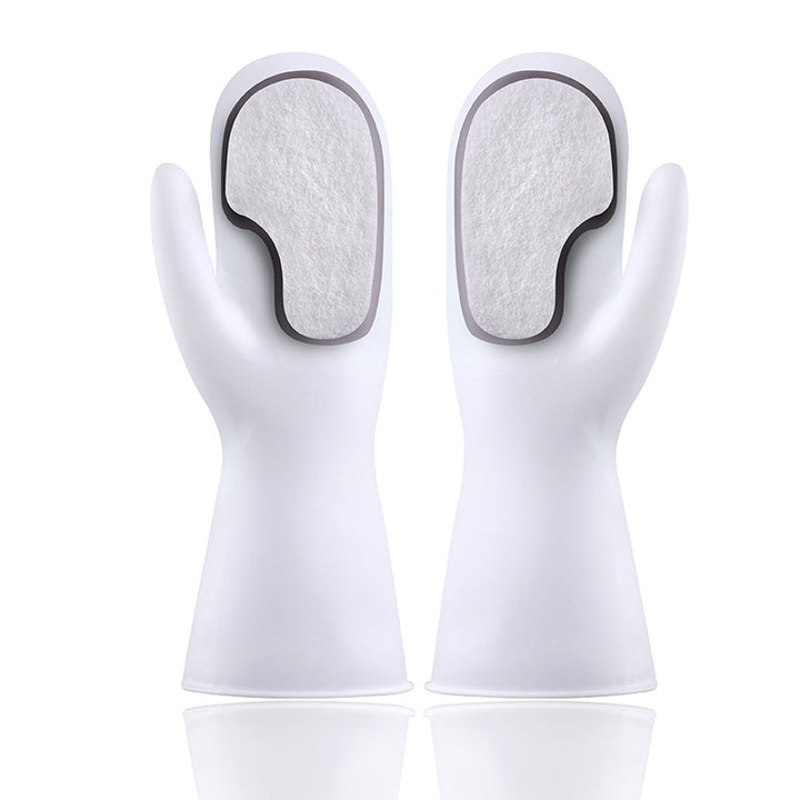 Magic Brush Glove Washing Dishes Cleaning Housework Non-Slip Waterproof Heat Insulation