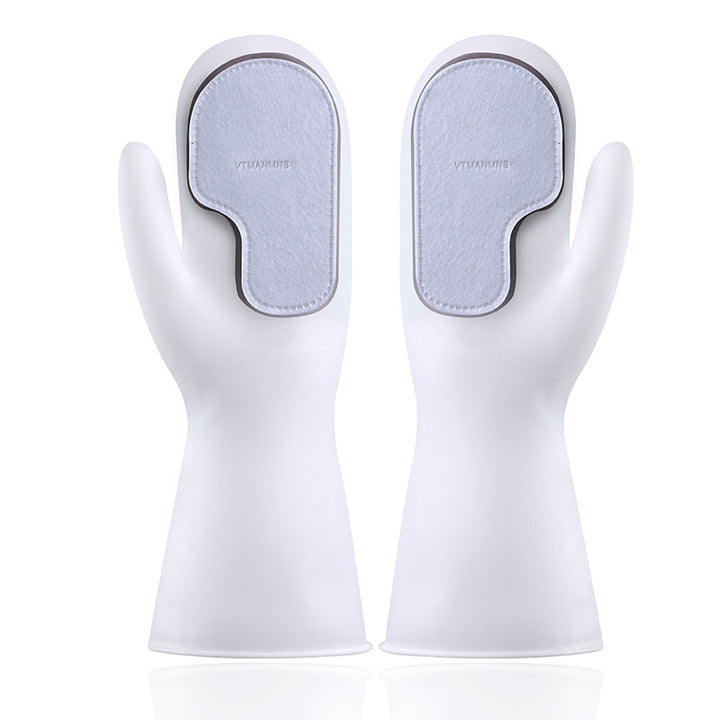 Magic Brush Glove Washing Dishes Cleaning Housework Non-Slip Waterproof Heat Insulation