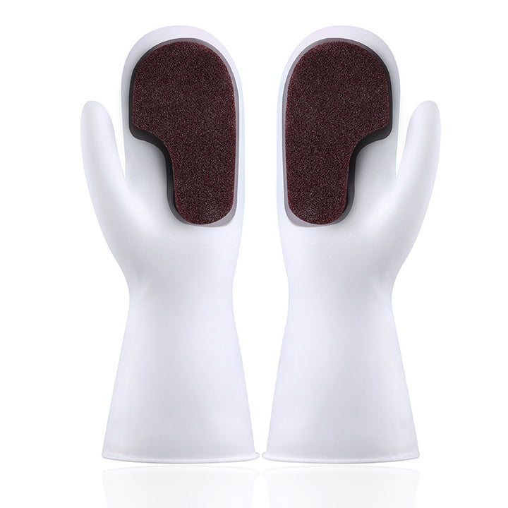 Magic Brush Glove Washing Dishes Cleaning Housework Non-Slip Waterproof Heat Insulation