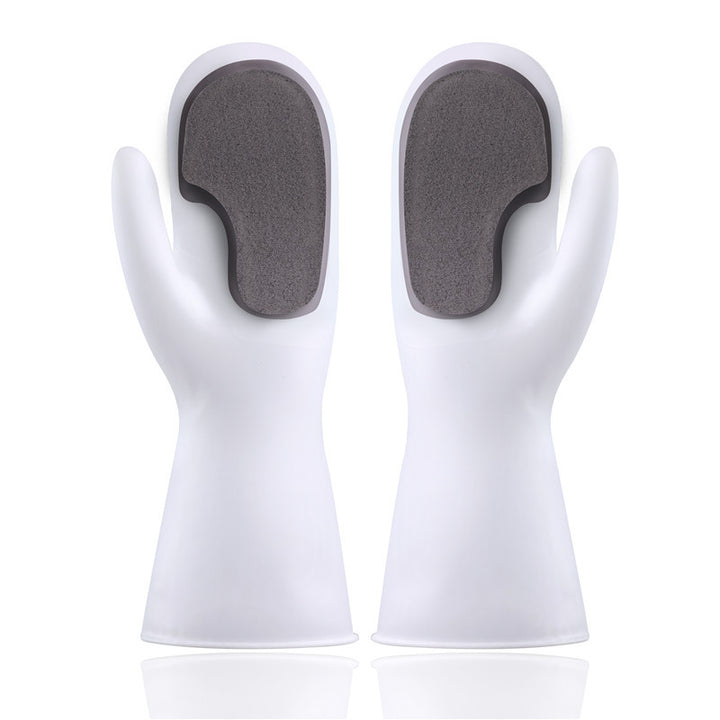 Magic Brush Glove Washing Dishes Cleaning Housework Non-Slip Waterproof Heat Insulation