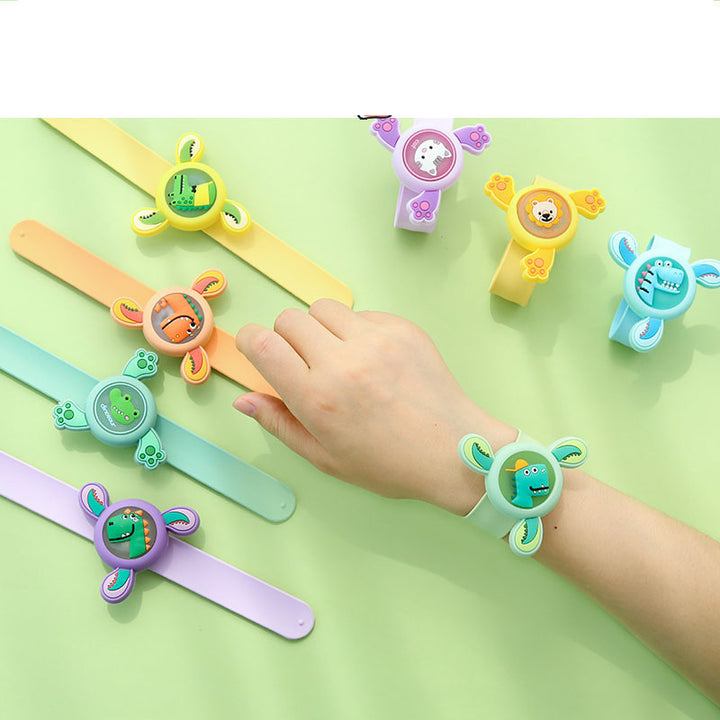 Children Rotating Luminous Mosquito Repellent Bracelet