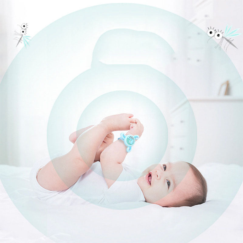 Children Rotating Luminous Mosquito Repellent Bracelet