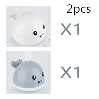 Baby Bathroom Electric Induction Whale Spray Toy