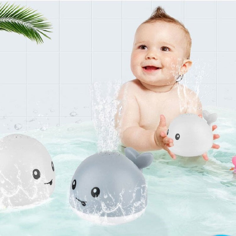 Baby Bathroom Electric Induction Whale Spray Toy