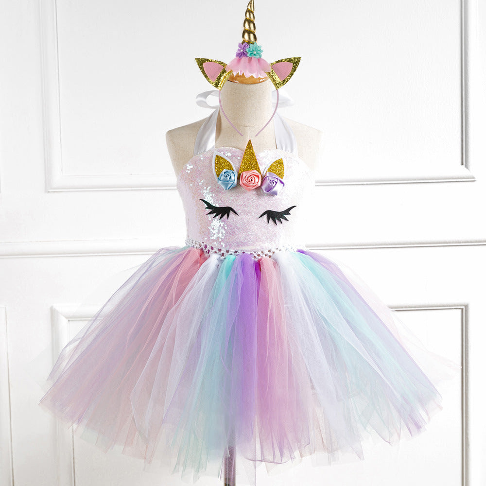 Girl Unicorn Dress