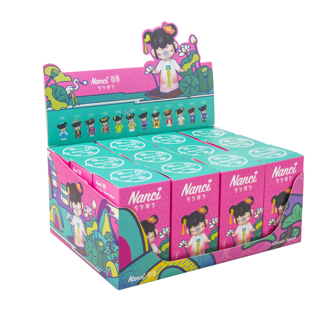 Robotime Rolife Nanci Blind Box Action Figure Toy Chinese Women Animal Fairy Girls Dolls Girls Gift For Children Friends