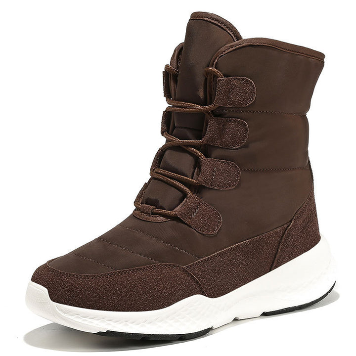 Plus Velvet Long Tube Plus Size Snow Boots Women