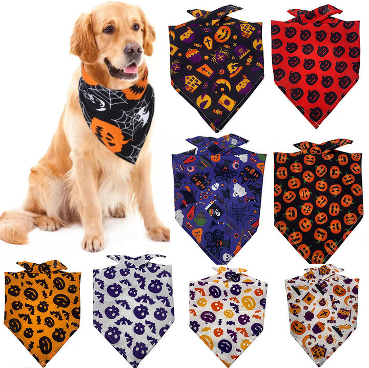 Halloween Pet Triangle Bandana
