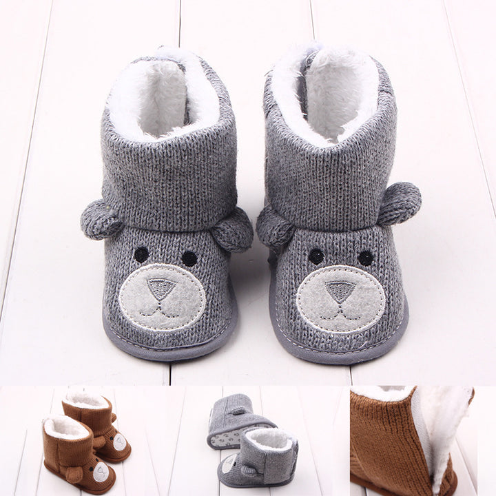 Toddler Cartoon Cotton Boots