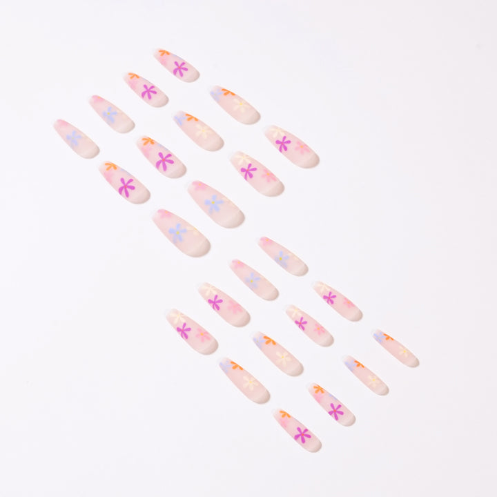 Wear Butterfly Nail Sticker Ballet 24 Pieces
