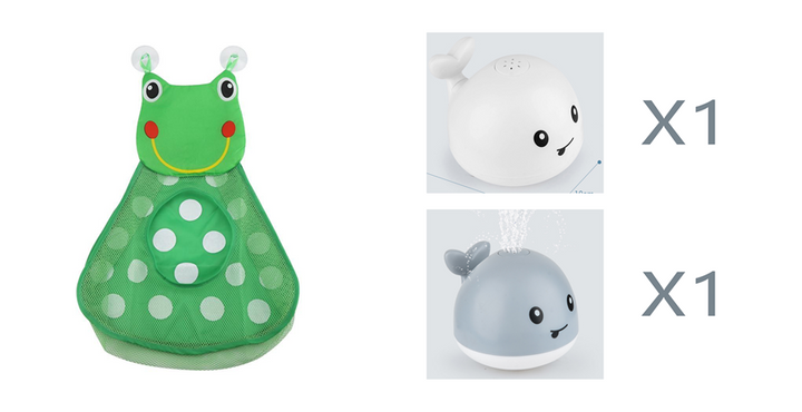 Baby Bathroom Electric Induction Whale Spray Toy