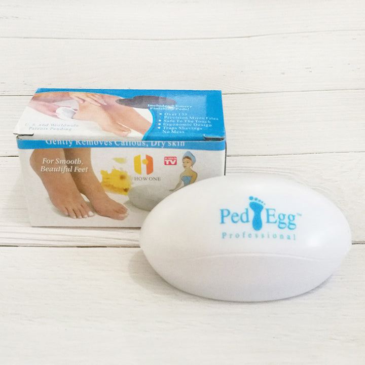 Egg type foot grinder